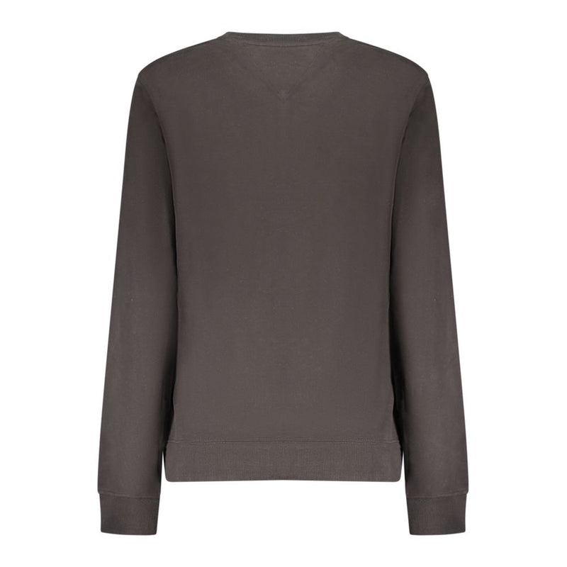 Sweat-shirt Tommy Hilfiger en coton noir pour femme