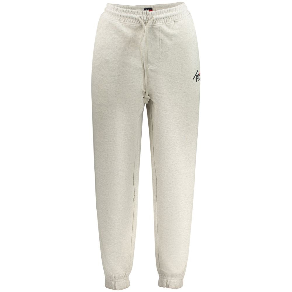 Tommy Hilfiger Gray Cotton Men's Joggers for Ultimate Comfort