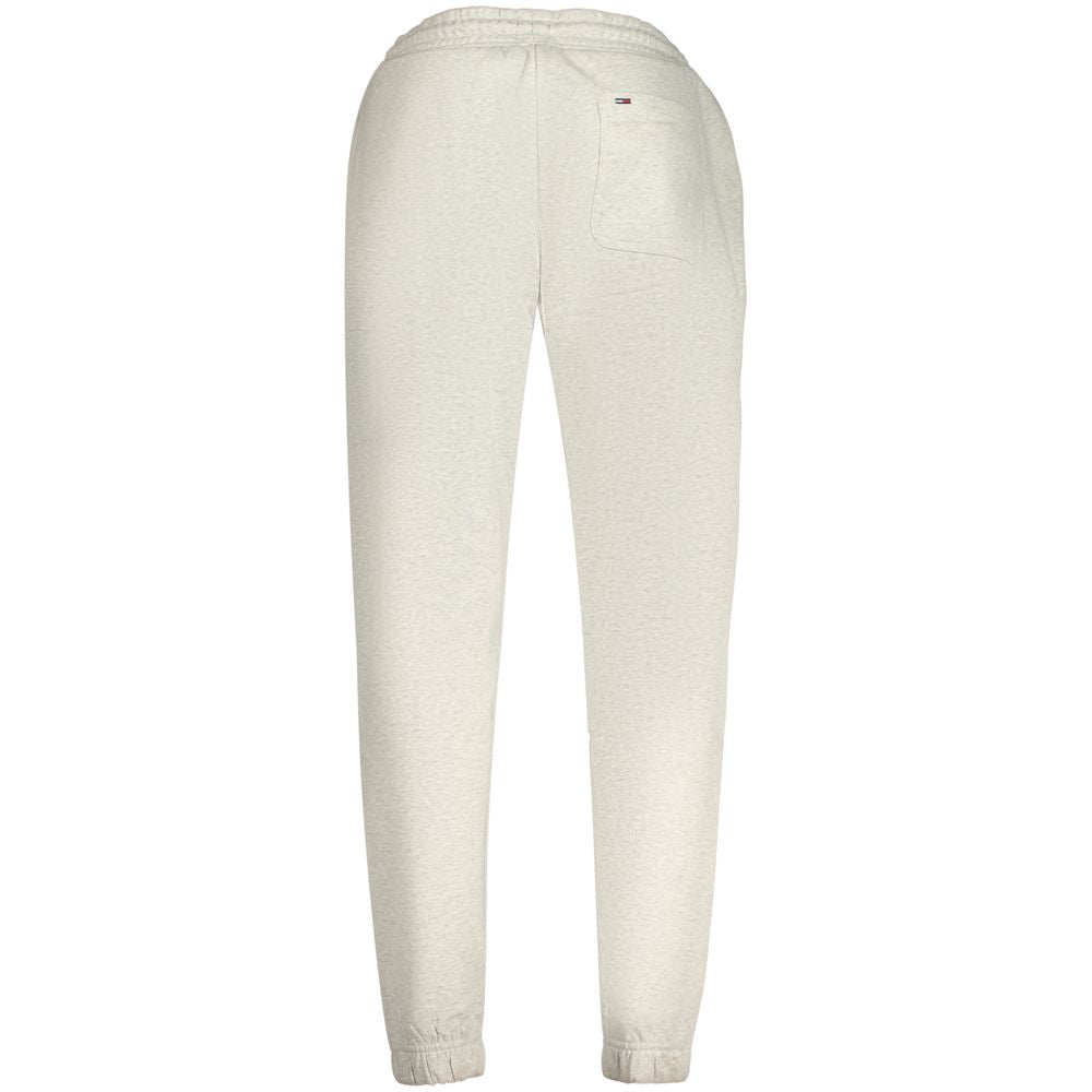 Tommy Hilfiger Gray Cotton Men's Joggers for Ultimate Comfort