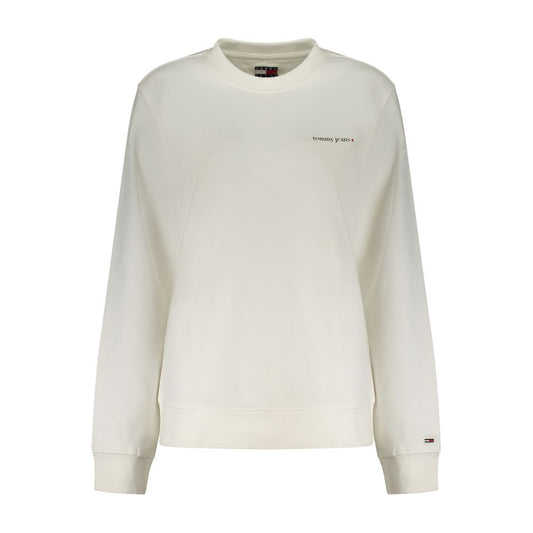 Sweat-shirt Tommy Hilfiger Bianco en coton pour femme