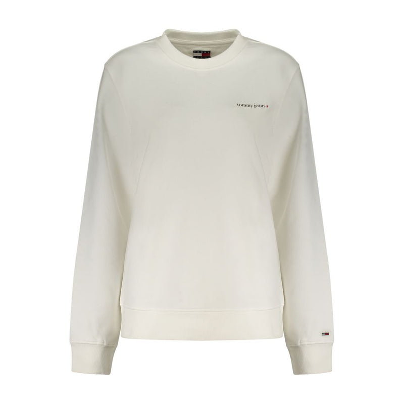 Sweat-shirt Tommy Hilfiger Bianco en coton pour femme