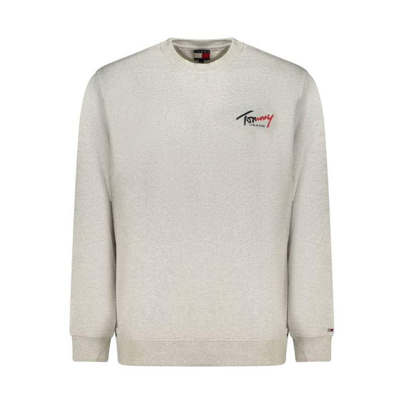 Sweat-shirt Tommy Hilfiger gris en coton pour homme