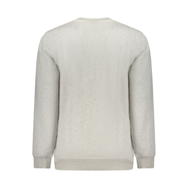 Sweat-shirt Tommy Hilfiger gris en coton pour homme