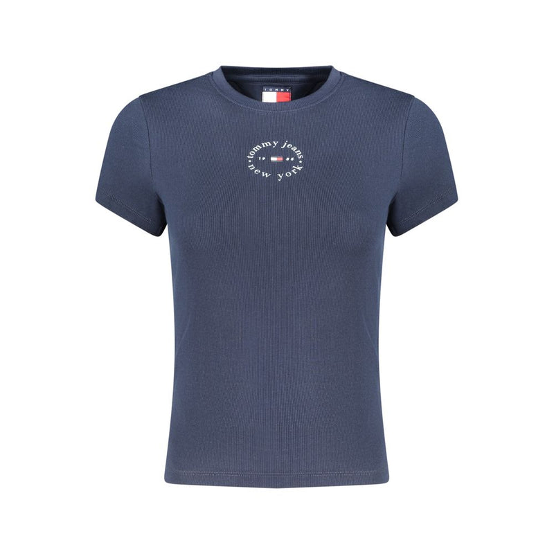 Tommy Hilfiger Blue Cotton Women's T-Shirt