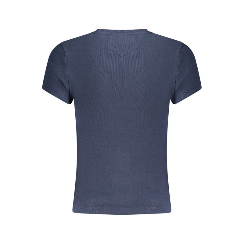 Tommy Hilfiger Blue Cotton Women's T-Shirt