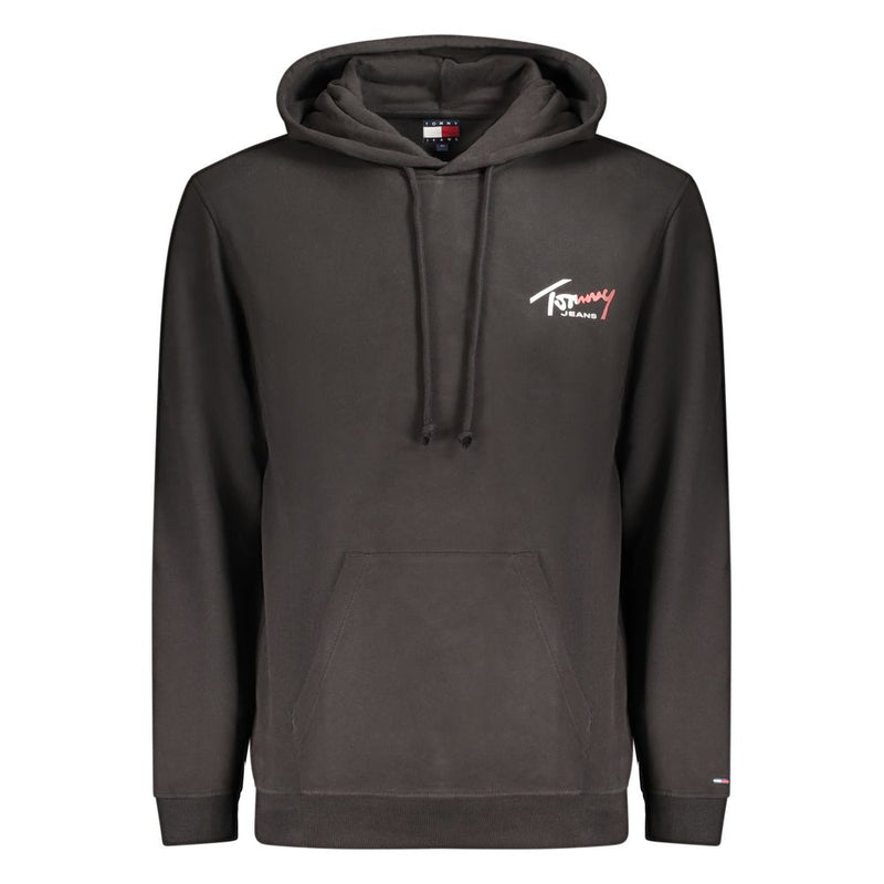 Sweat-shirt Tommy Hilfiger en coton noir pour homme