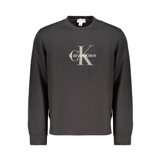 Calvin Klein Black Cotton Men's Sweatshirt