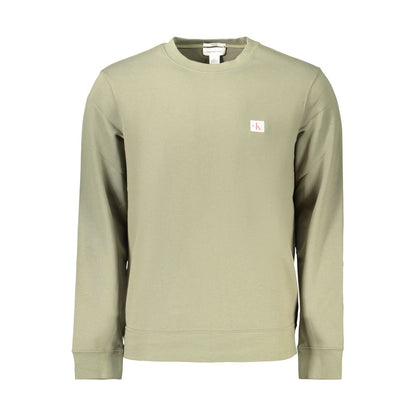 Calvin Klein Green Cotton Mens Sweatshirt