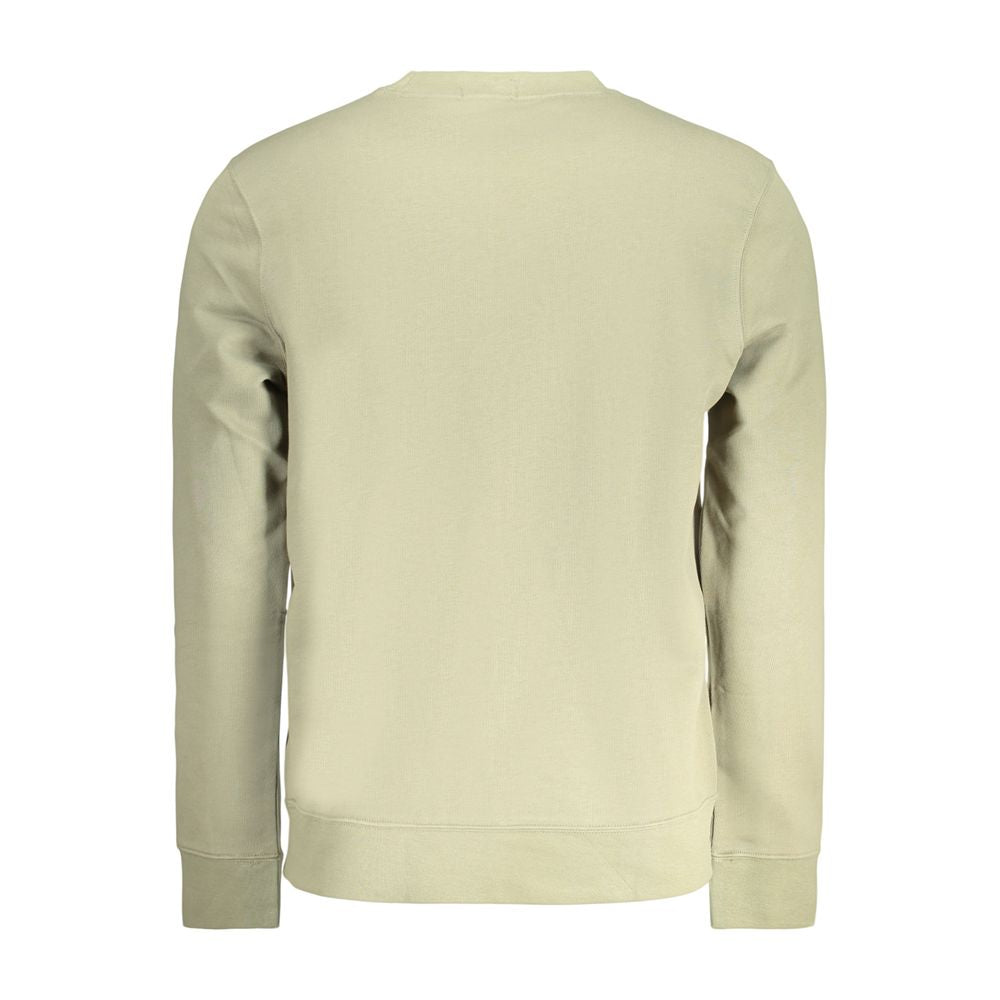 Calvin Klein Green Cotton Men's Sweatshirt