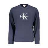 Calvin Klein Blue Cotton Men's Sweatshirt