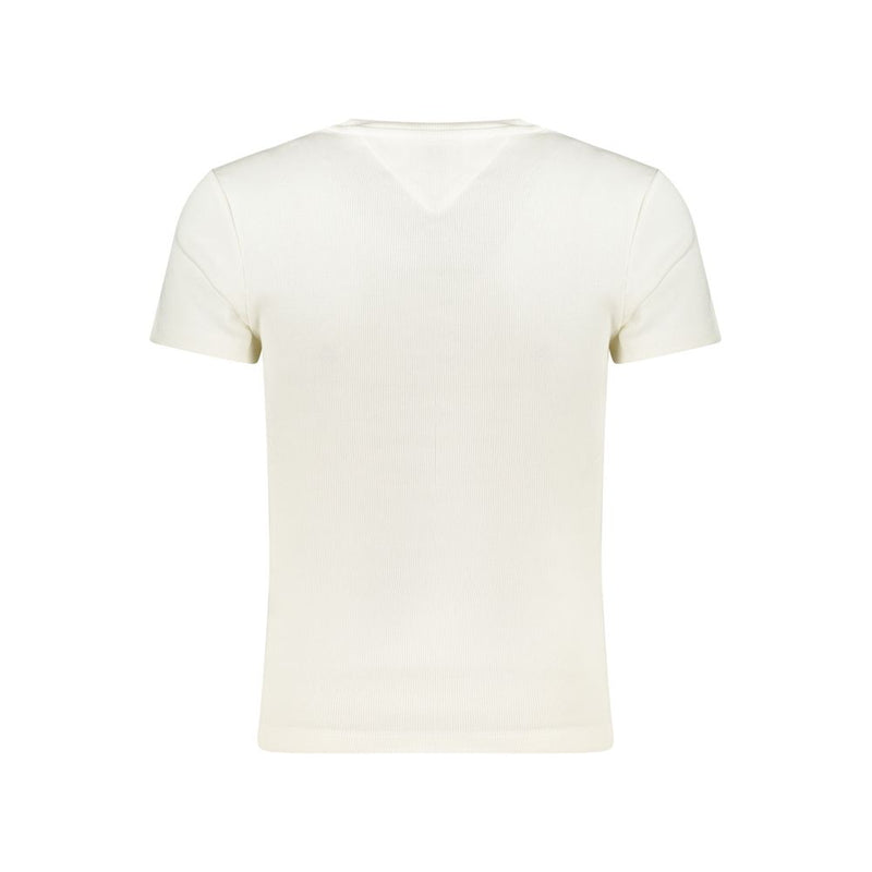 Tommy Hilfiger Bianco Cotton Women T-Shirt - Stylish & Comfortable