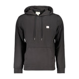Sweat à capuche Calvin Klein noir en coton pour homme