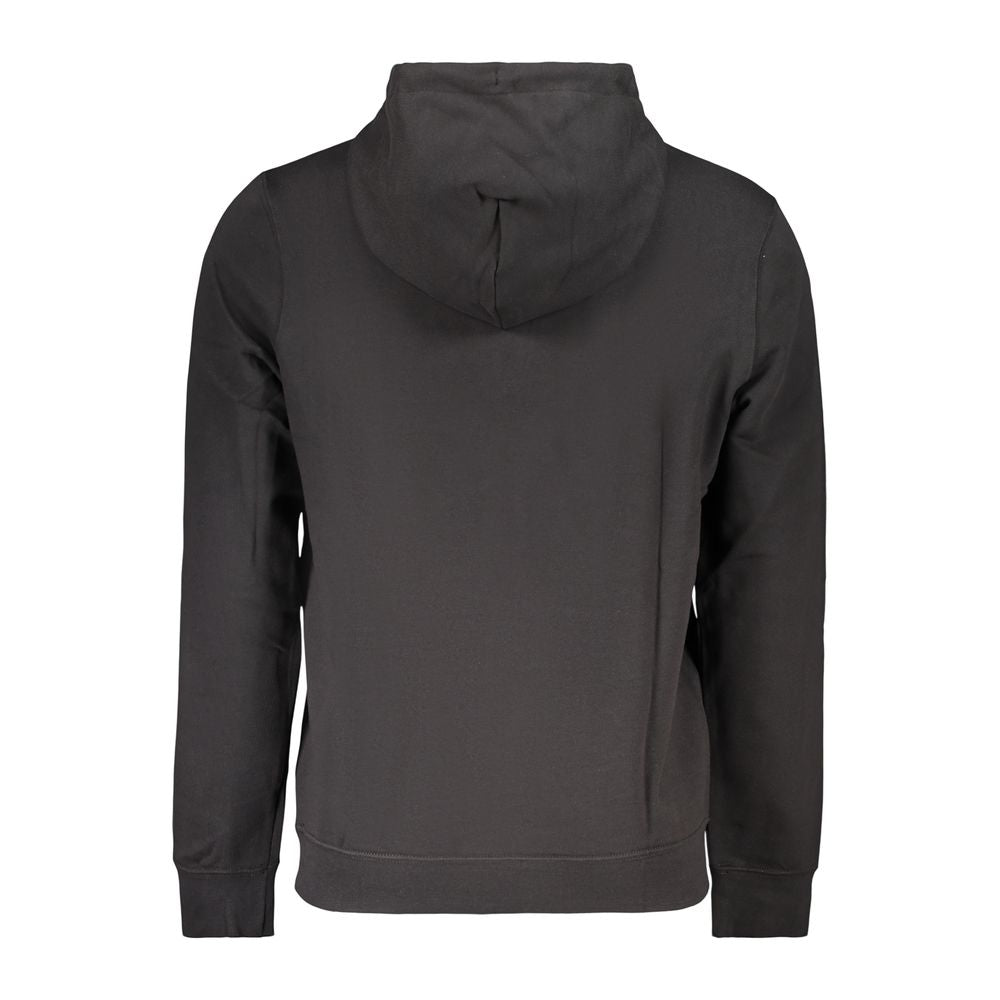 Sweat à capuche Calvin Klein noir en coton pour homme