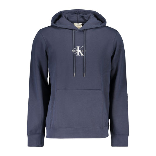 Pull en coton bleu Calvin Klein pour homme