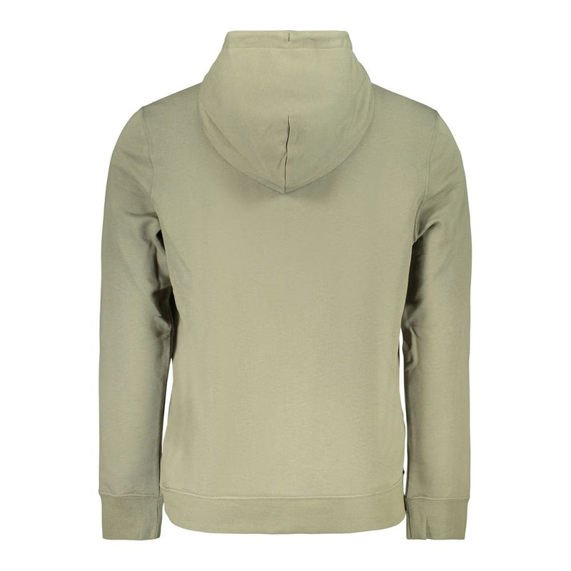Sweat à capuche Calvin Klein pour homme en coton vert