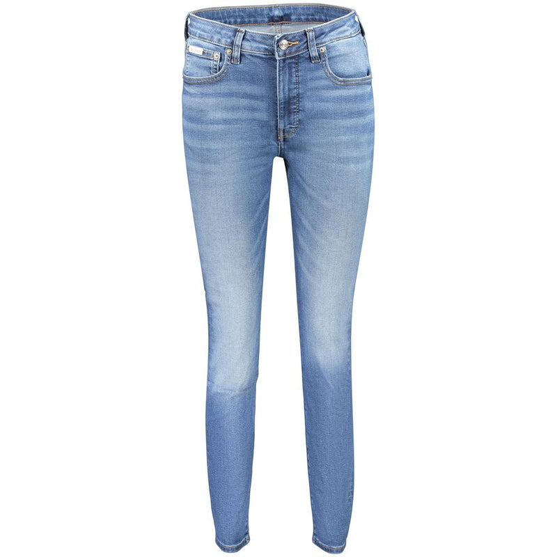 Jean en coton bleu pour femme Calvin Klein