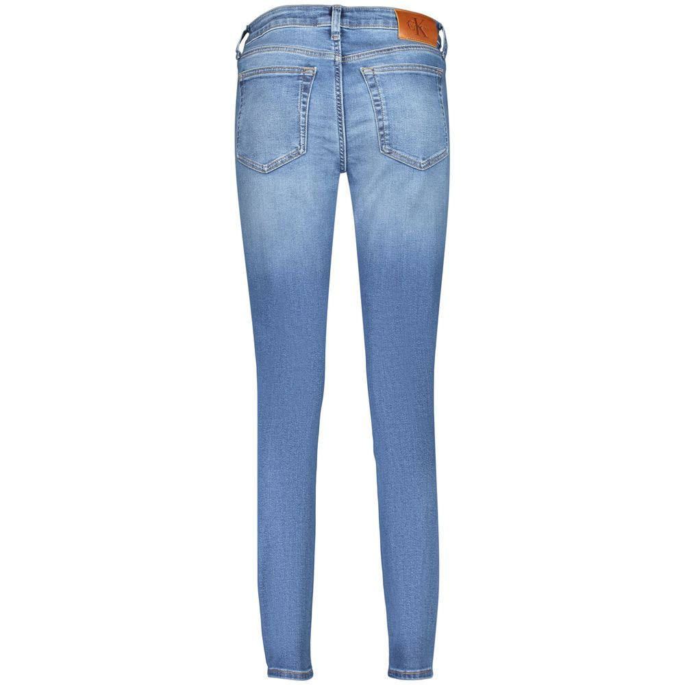 Jean en coton bleu pour femme Calvin Klein