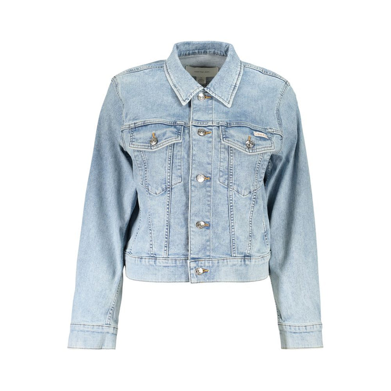 Veste Femme en Coton Azzurro Calvin Klein