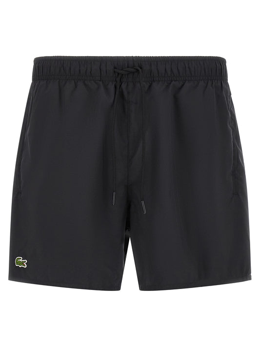 Lacoste Multicolor Polyester Shorts