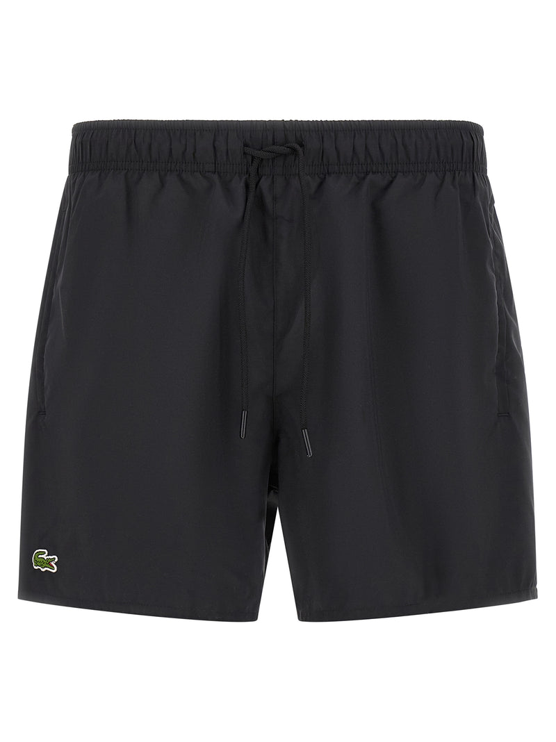 Shorts Lacoste en polyester multicolore
