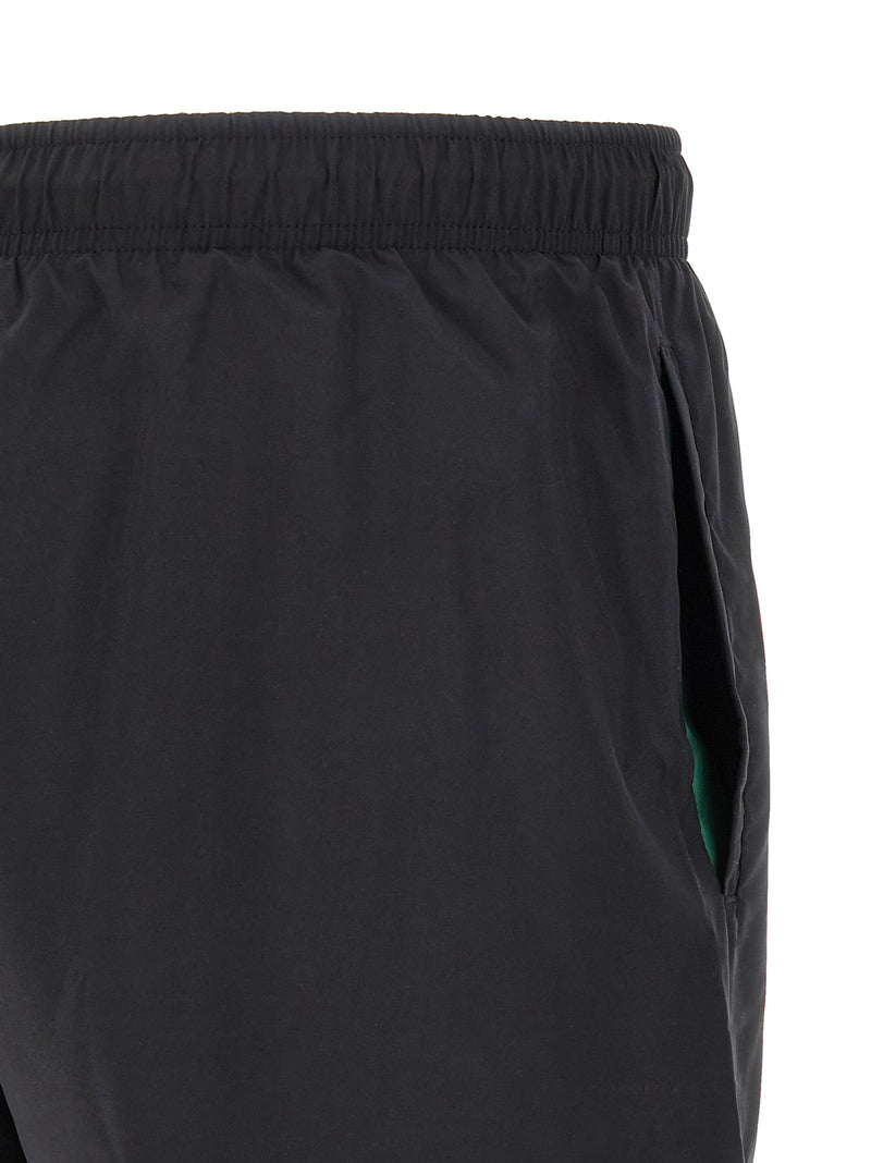 Shorts Lacoste en polyester multicolore