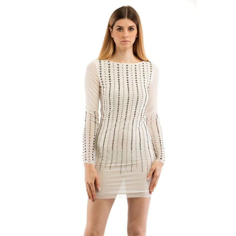 Robe décontractée en polyester blanc Patrizia Pepe