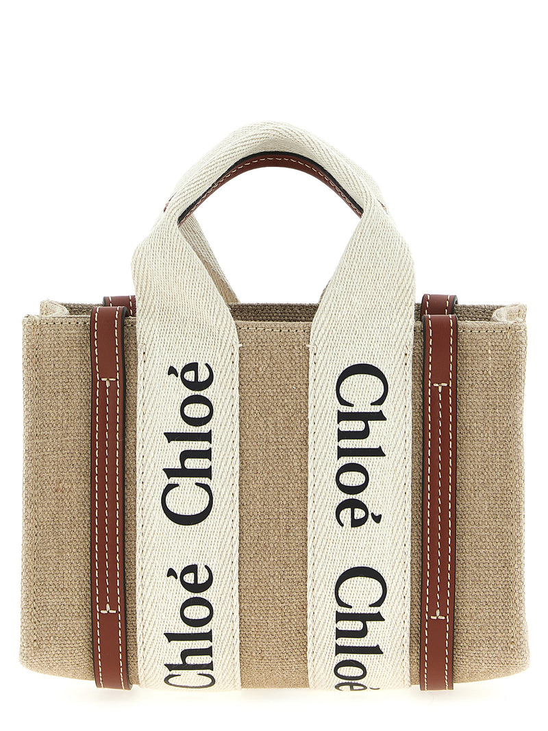 Sac à main Chloé en cuir de veau multicolore