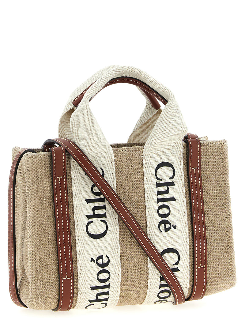 Sac à main Chloé en cuir de veau multicolore