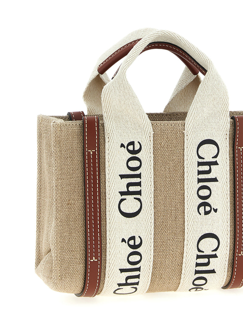 Sac à main Chloé en cuir de veau multicolore