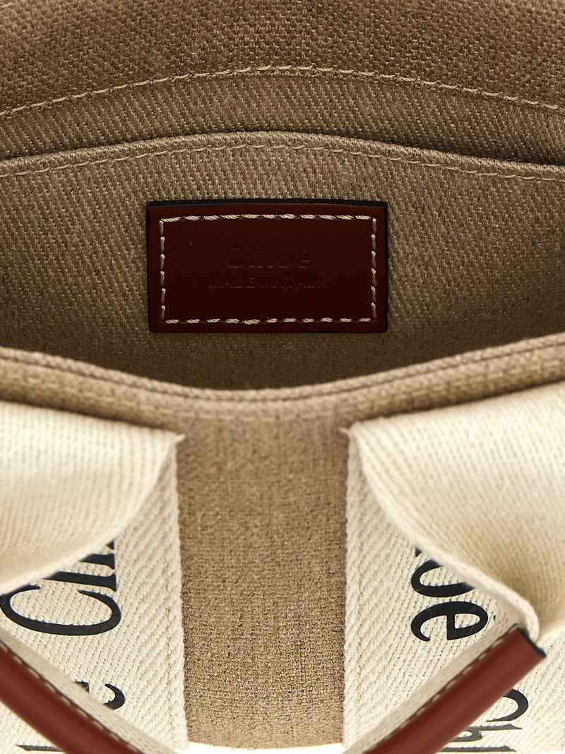 Sac à main Chloé en cuir de veau multicolore