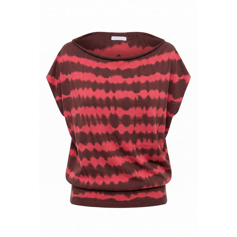 Malo Brown Cotton Women T-Shirt