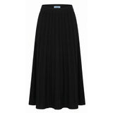 Malo Black Cotton Skirt for Women - Elegant and Comfortable
