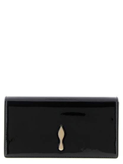 Christian Louboutin Black Calfskin Clutch Bag