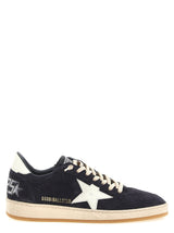 Baskets basses Golden Goose en cuir de vachette bleu