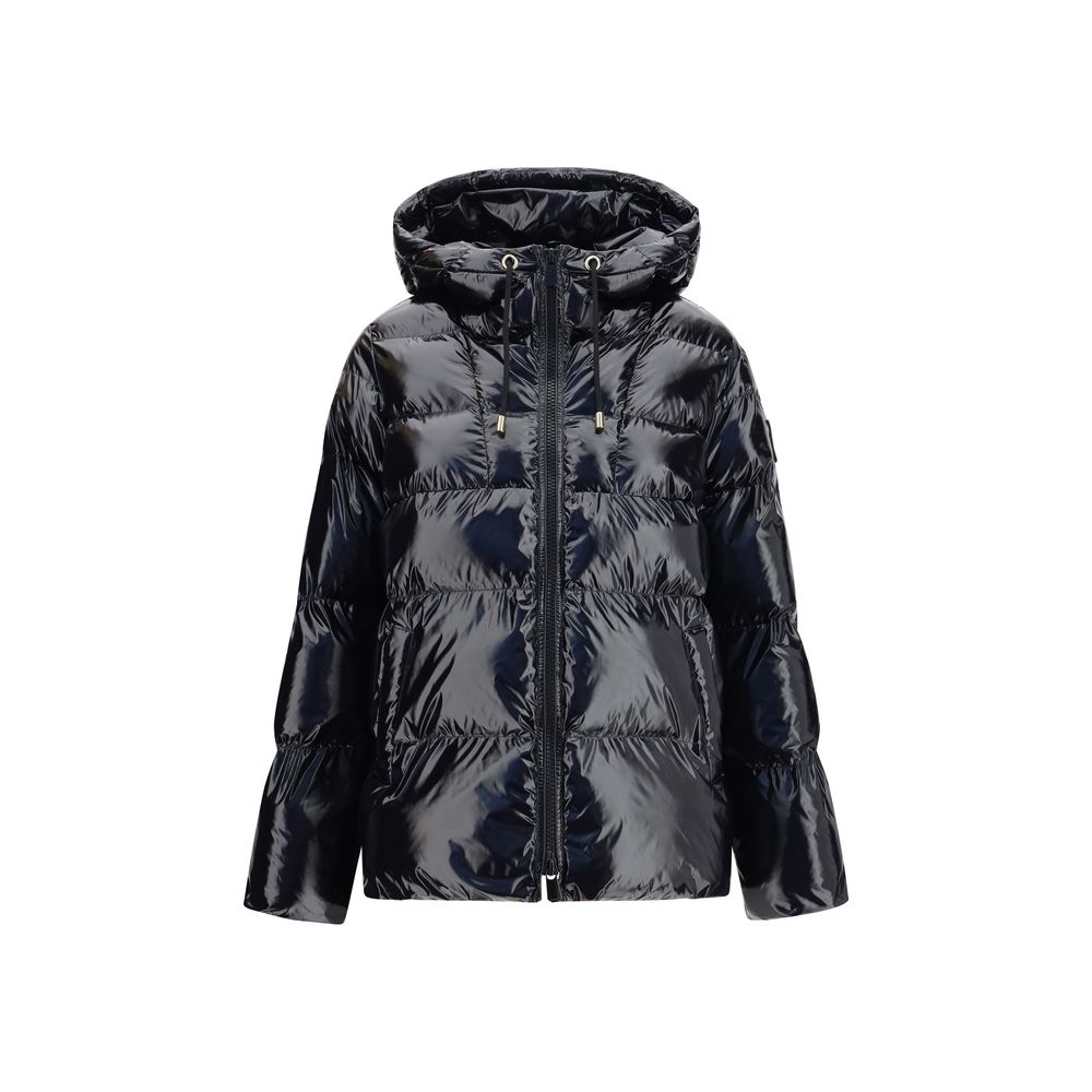 Veste longue en polyamide noir PINKO