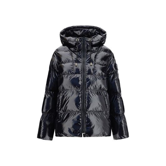 Veste longue en polyamide noir PINKO