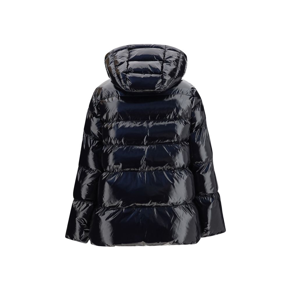 Veste longue en polyamide noir PINKO