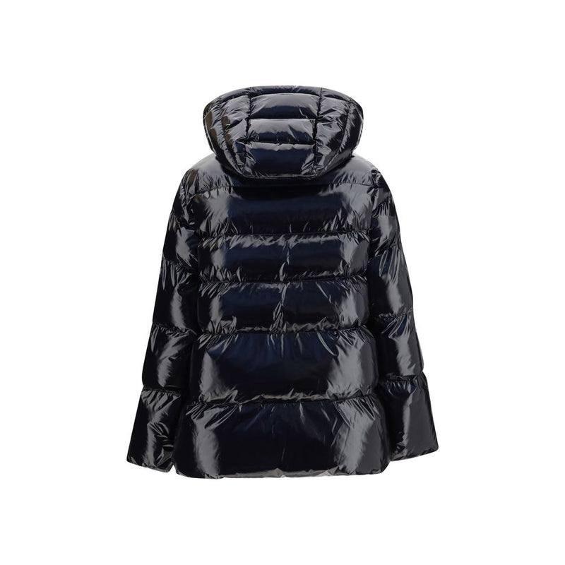 Veste longue en polyamide noir PINKO