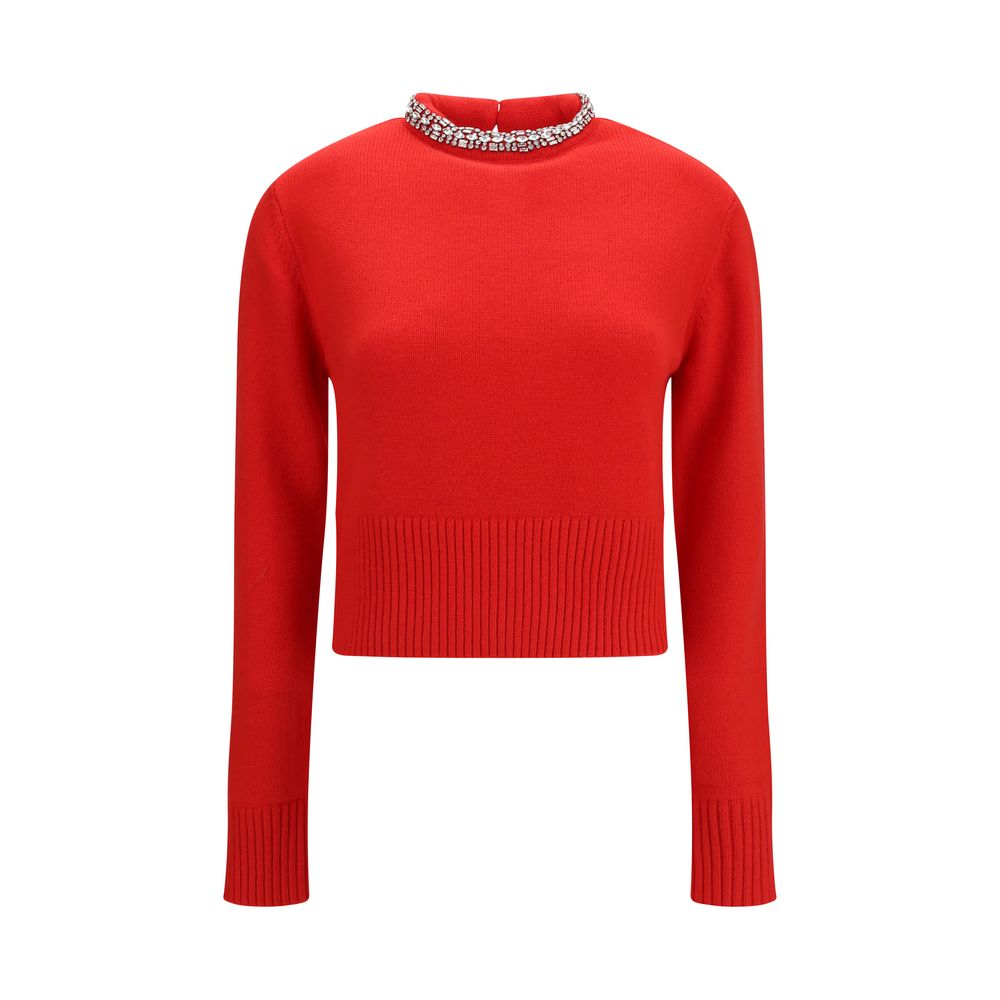 Sweat-shirt Oves Aries en laine multicolore PINKO