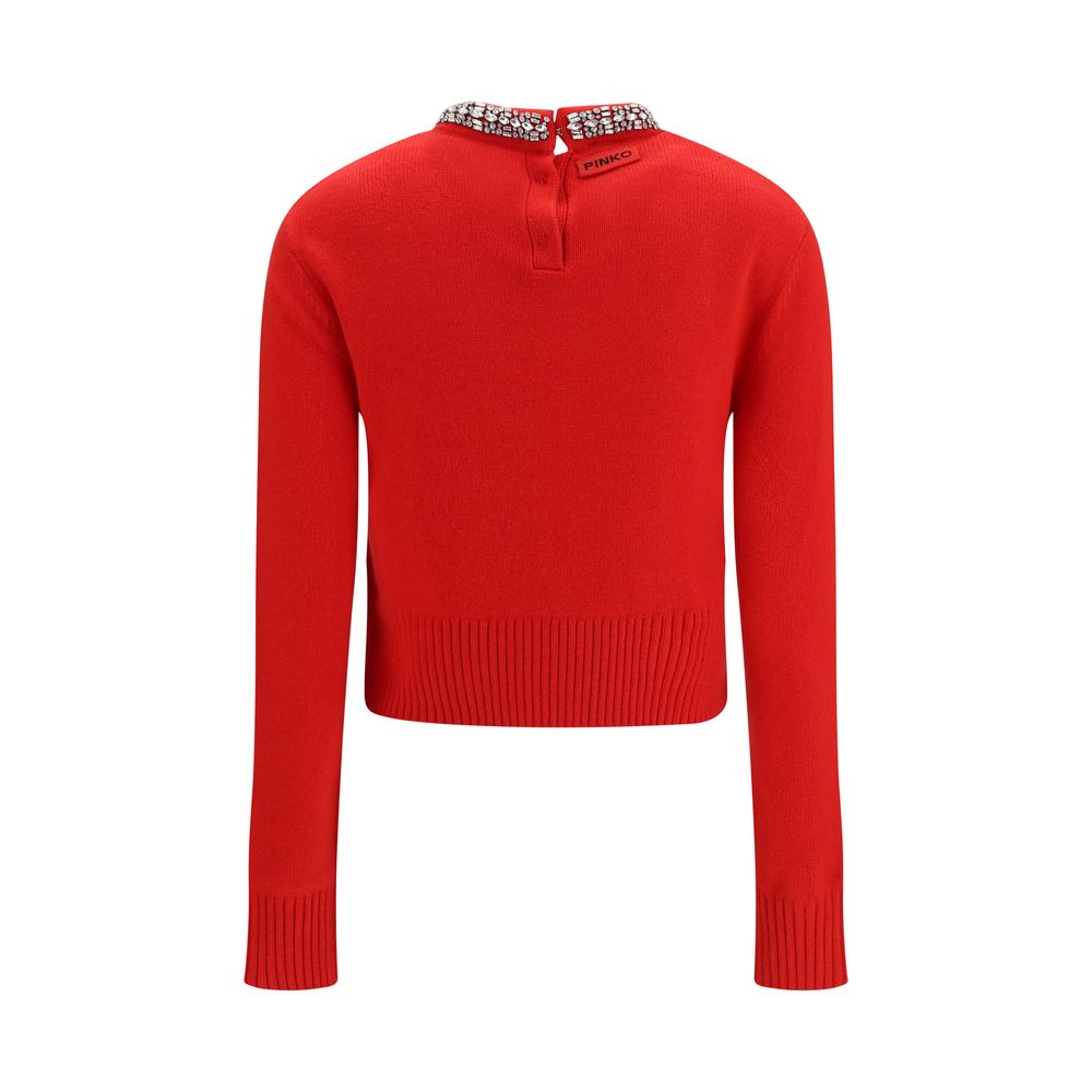 Sweat-shirt Oves Aries en laine multicolore PINKO