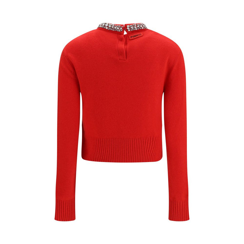 Sweat-shirt Oves Aries en laine multicolore PINKO