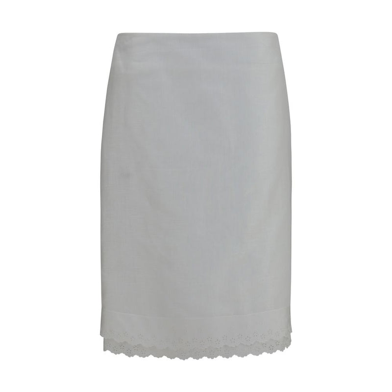 Jupe midi Magda Butrym en coton blanc