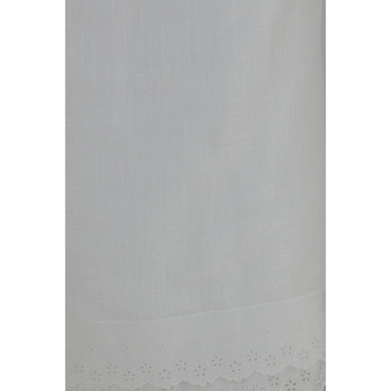 Jupe midi Magda Butrym en coton blanc