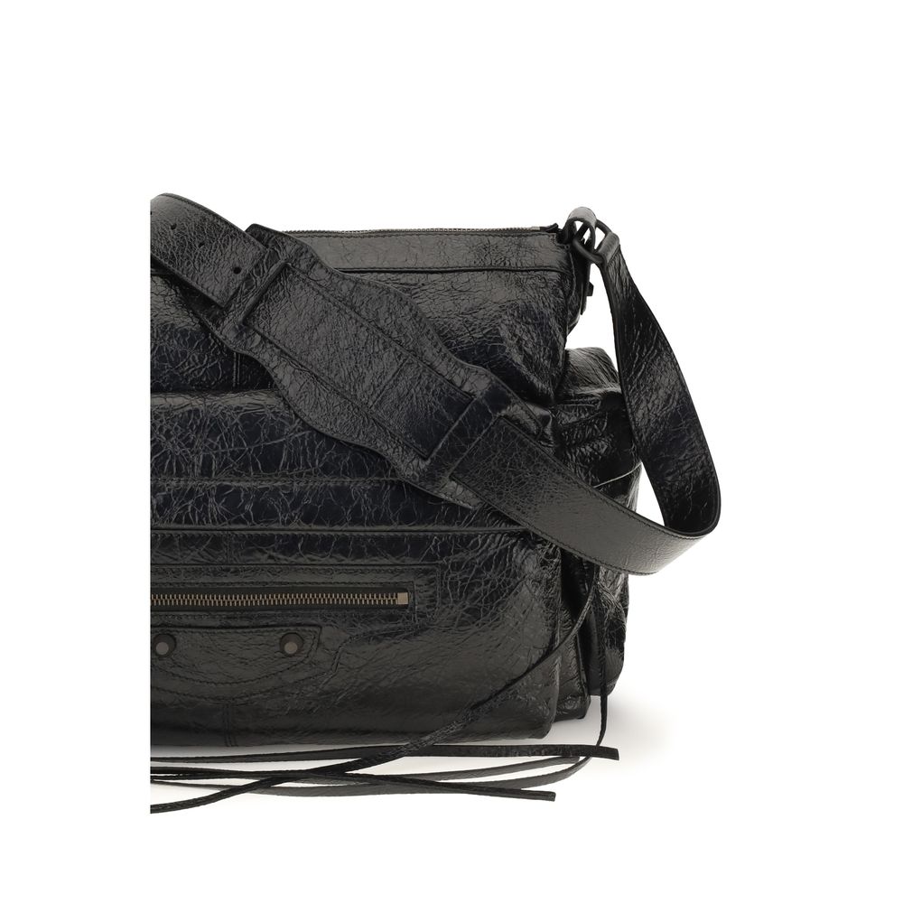 Sac bandoulière Balenciaga Black Lamb Ovis Aries