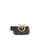 Ceinture PINKO Bos Taurus Regular en cuir de veau marron