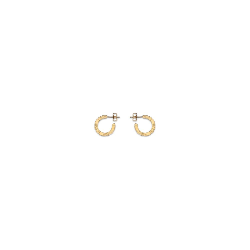 Boucles d'oreilles en laiton doré Versace
