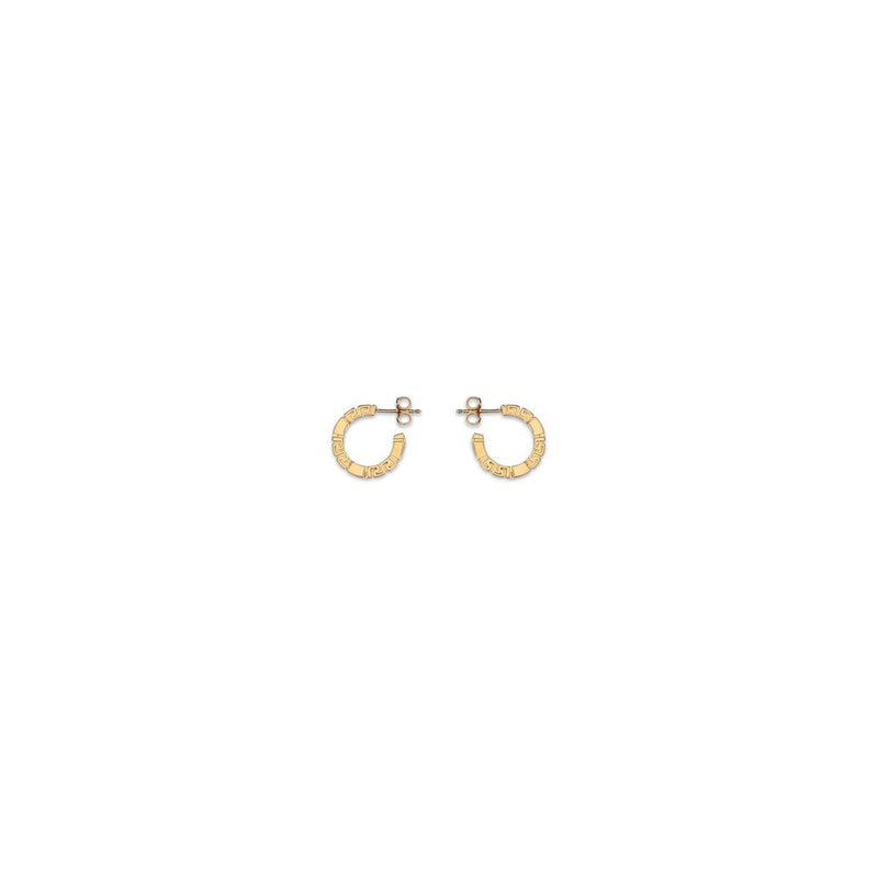 Boucles d'oreilles en laiton doré Versace