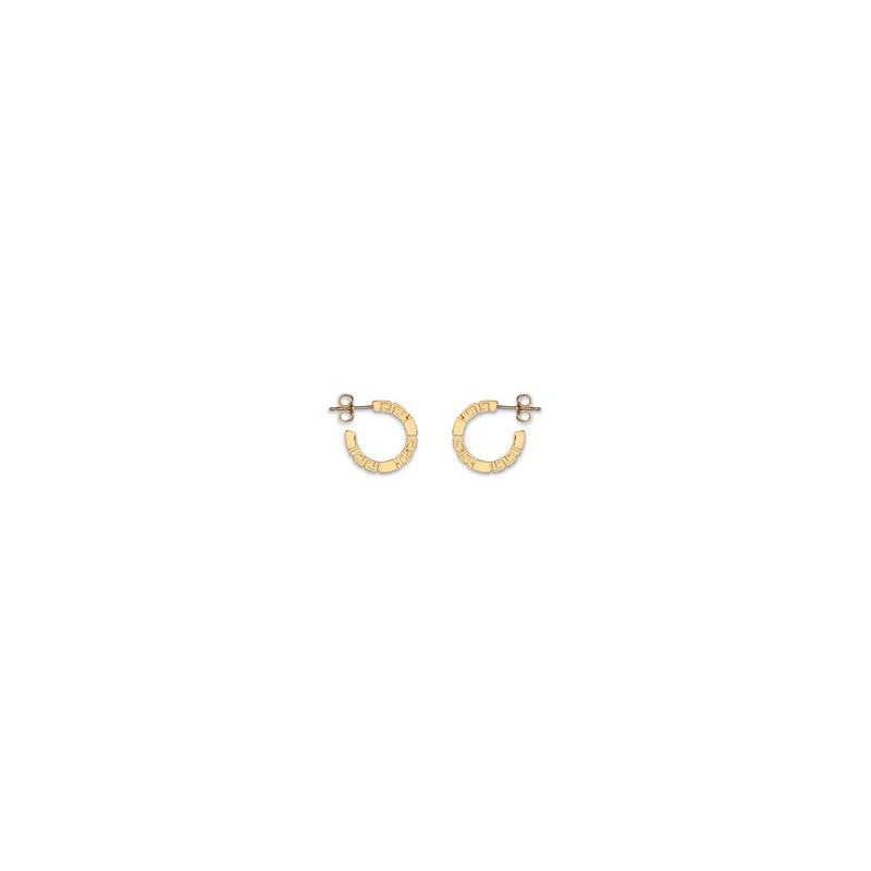 Boucles d'oreilles en laiton doré Versace