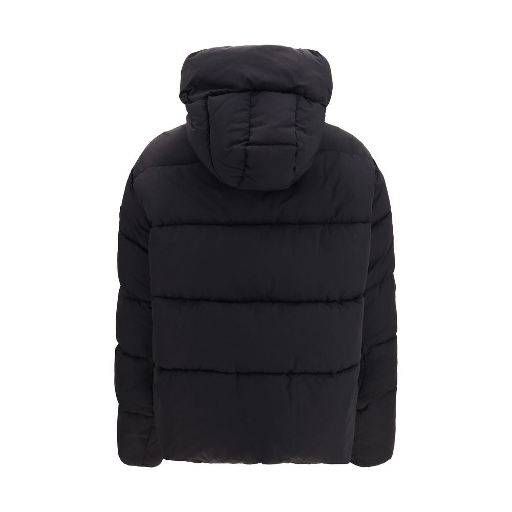 PINKO Veste longue noire en nylon