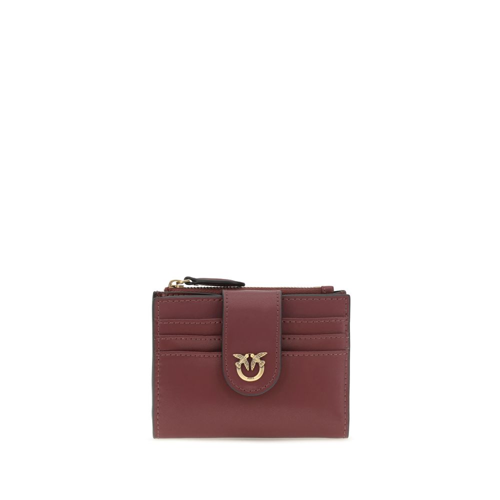Portefeuille PINKO Bos Taurus en cuir de veau multicolore